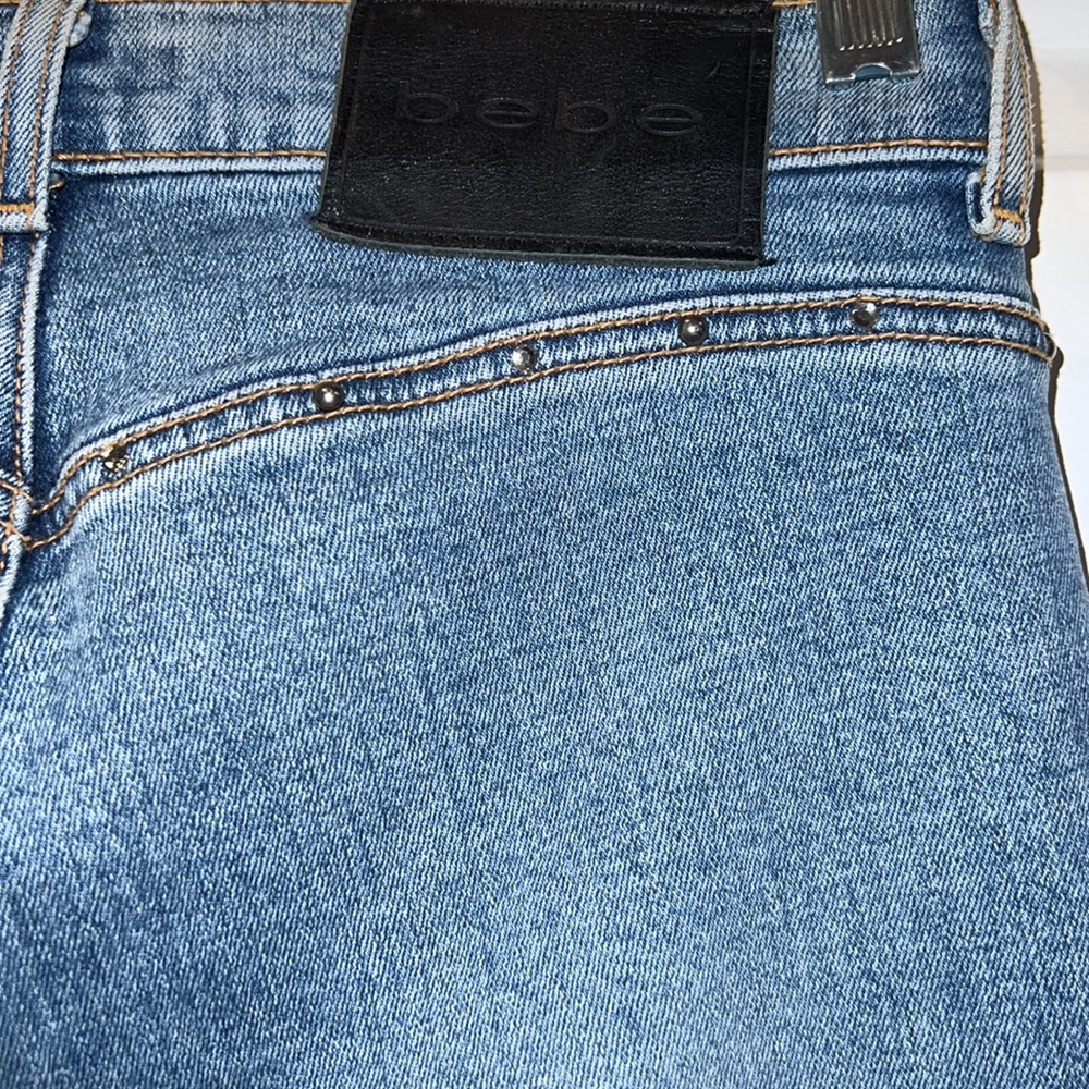 BEBE Rhinestone Jeans - Picture 11 of 13